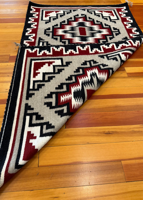 Ganadao Red Navajo Rug, by Nelly Yazzie