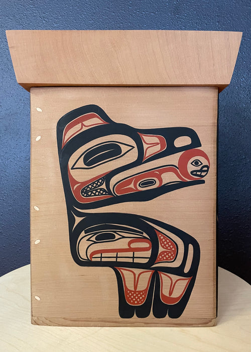 Raven Design Traditional Bentwood Box, by David A. Boxley