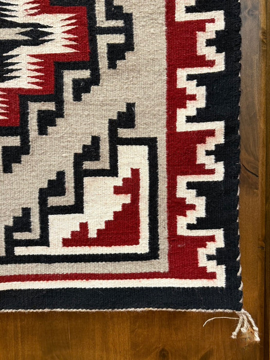 Ganadao Red Navajo Rug, by Nelly Yazzie