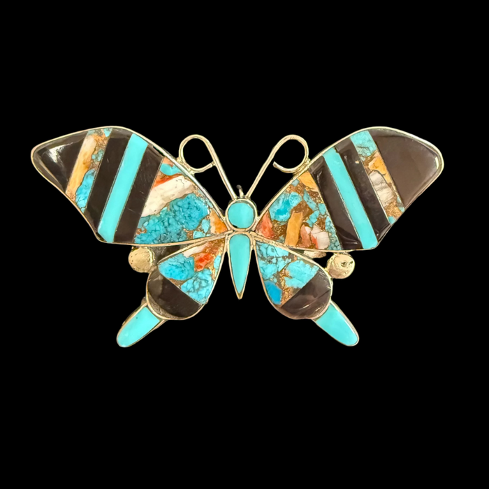 Butterfly Beauty Pendant or Brooch, by Angus Ahiyite