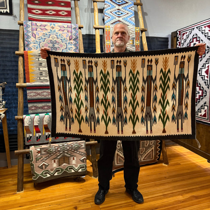 Yei Navajo Rug, by Rena John