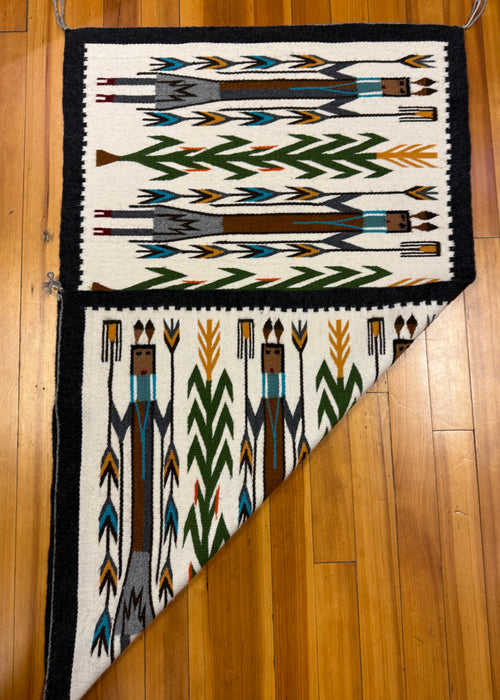 Yei Navajo Rug, by Rena John