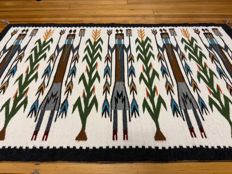 Yei Navajo Rug, by Rena John