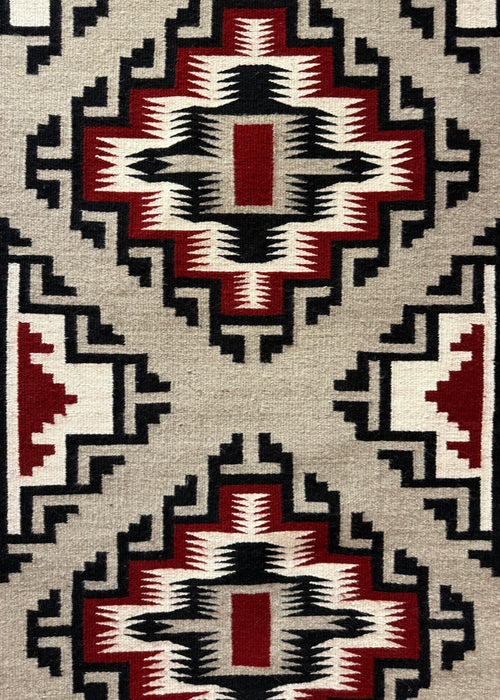 Ganadao Red Navajo Rug, by Nelly Yazzie