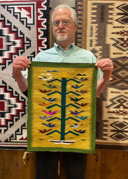 Tree of Life Navajo Rug, by Maxine Begay