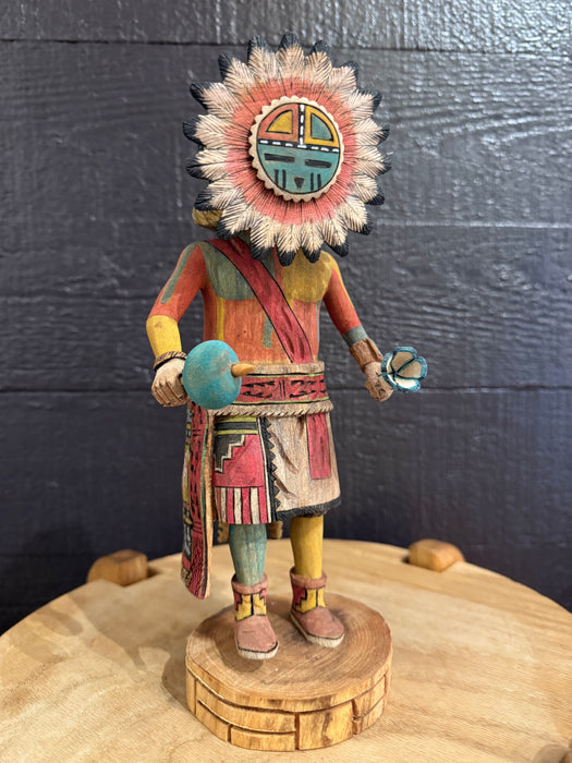 Sunface Kachina Doll, by Alexander R. Youvella, Sr.