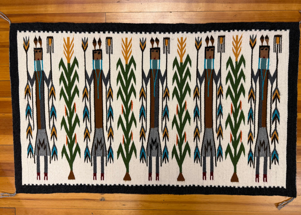 Yei Navajo Rug, by Rena John