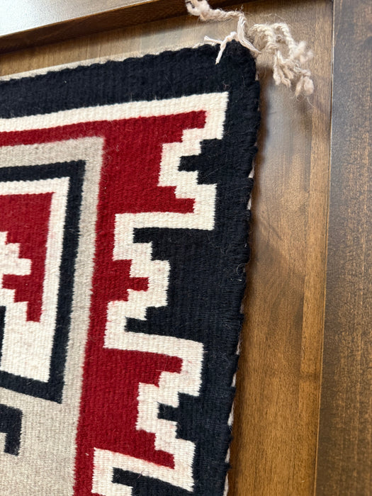 Ganadao Red Navajo Rug, by Nelly Yazzie