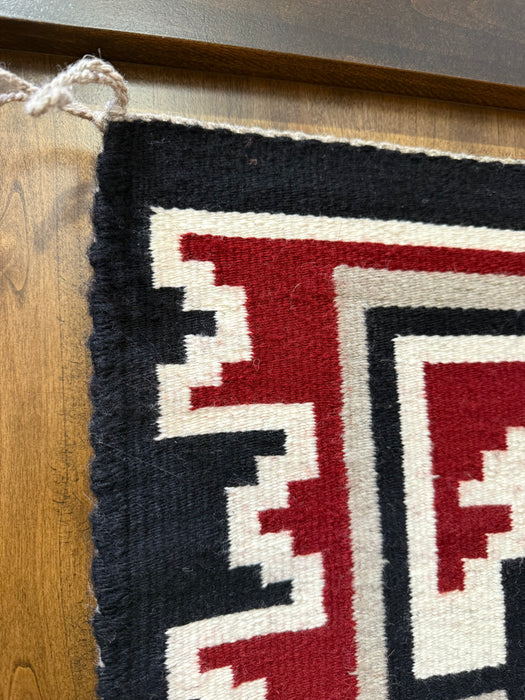 Ganadao Red Navajo Rug, by Nelly Yazzie