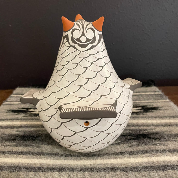 White Owl Pot, by Anderson J. (Jamie)  Peynetsa