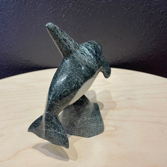 Killer Whale Inuit Carving, by  Johnnysa Mathewsie