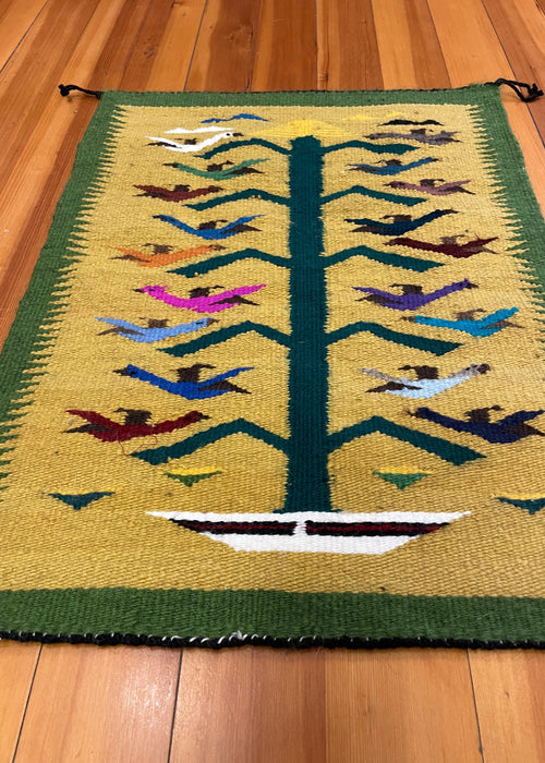 Tree of Life Navajo Rug, by Maxine Begay