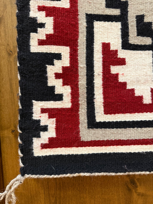 Ganadao Red Navajo Rug, by Nelly Yazzie