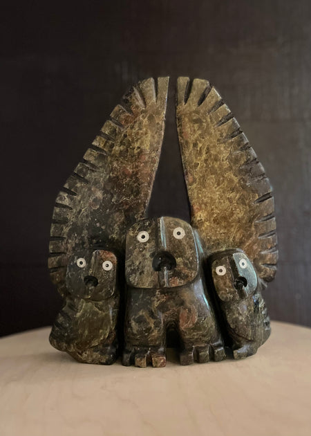 Cape Dorset Inuit Carvings, Owl