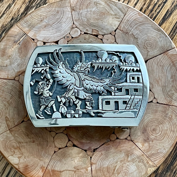 Ronald Wadsworth Hopi Belt Buckle at Raven Makes 