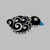 Mary Tafoya Bird Pin at Raven Makes Gallery