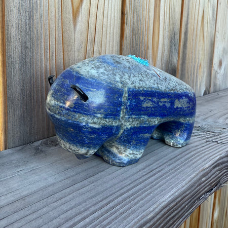 Todd Westika Buffalo Carving Zuni