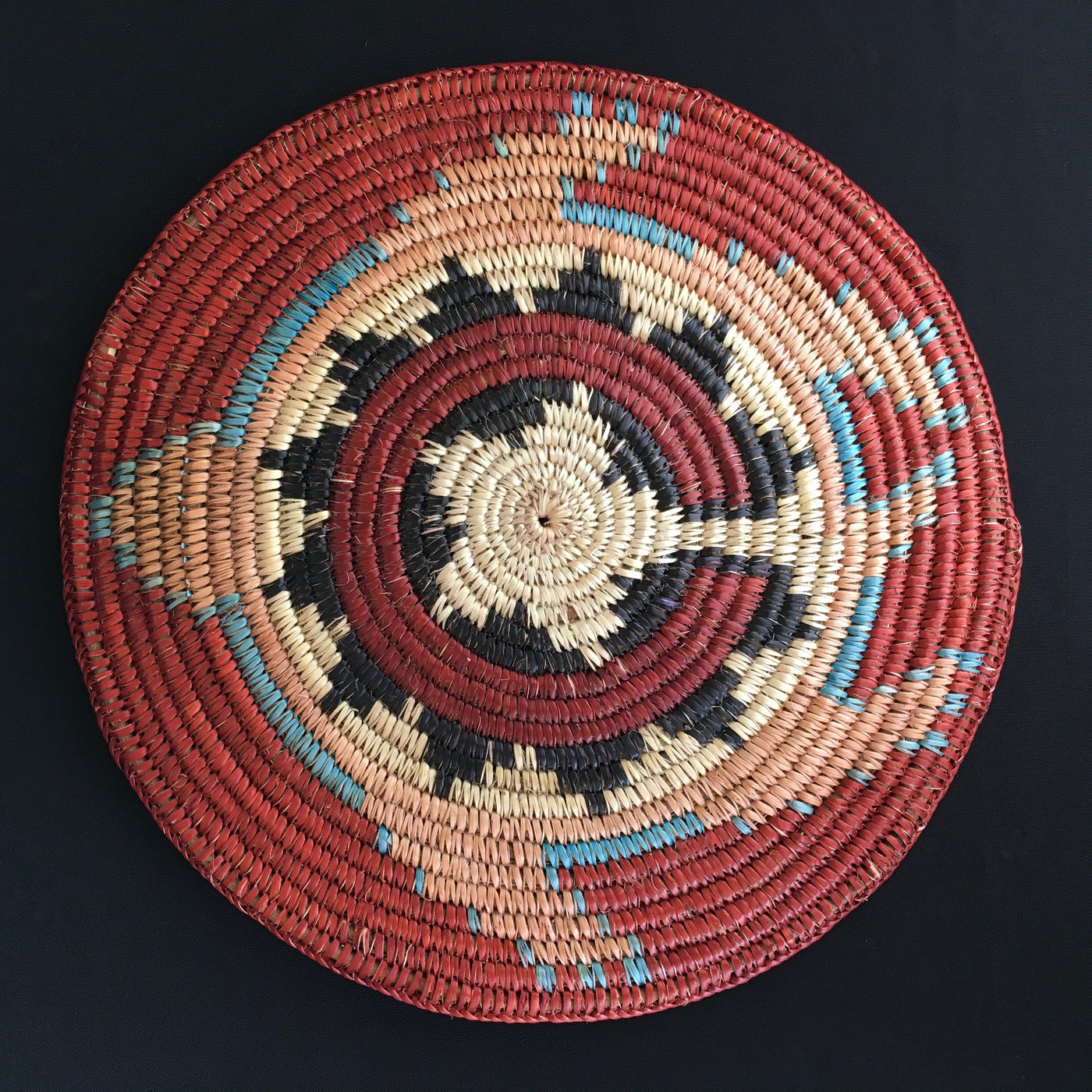 Navajo Turtle Basket, By Elsie Stone Holiday, At Raven Makes Gallery