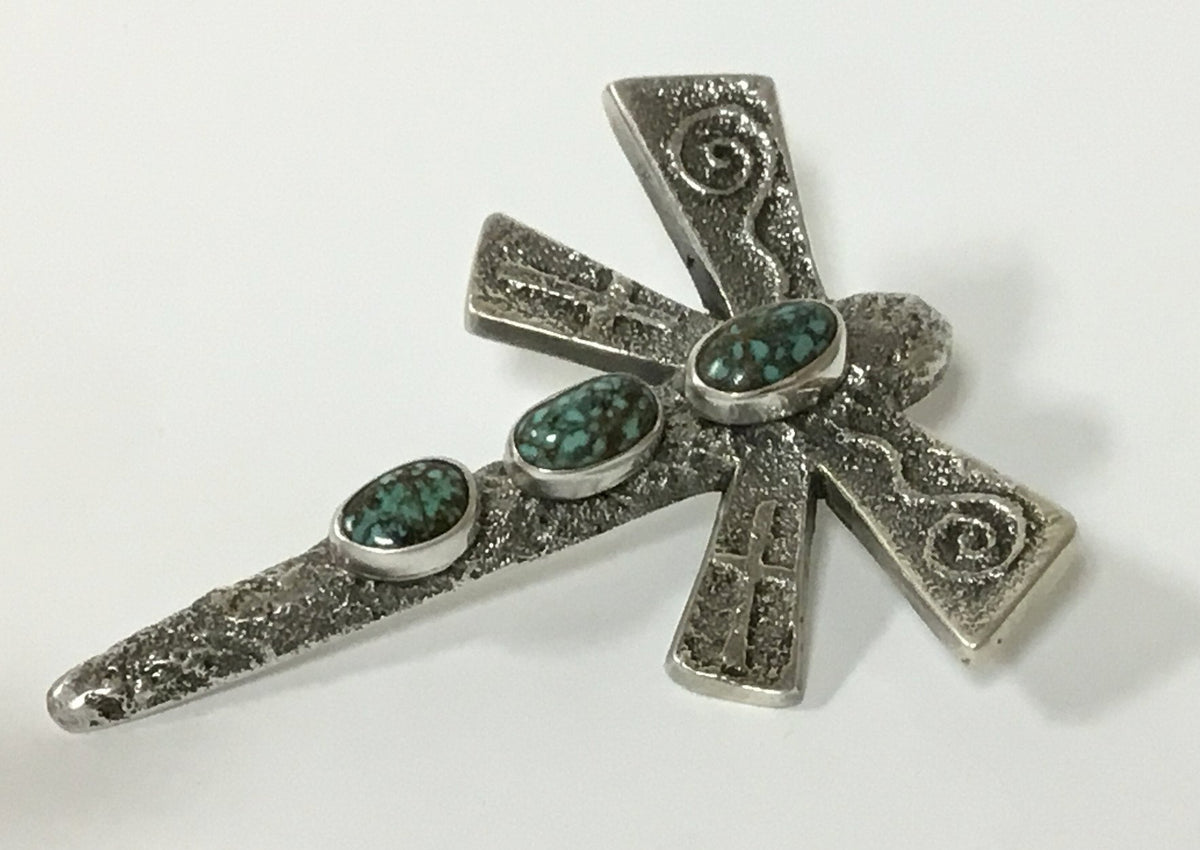 Three-Stone Dragonfly Pendant, by Gary Custer– Raven Makes Gallery
